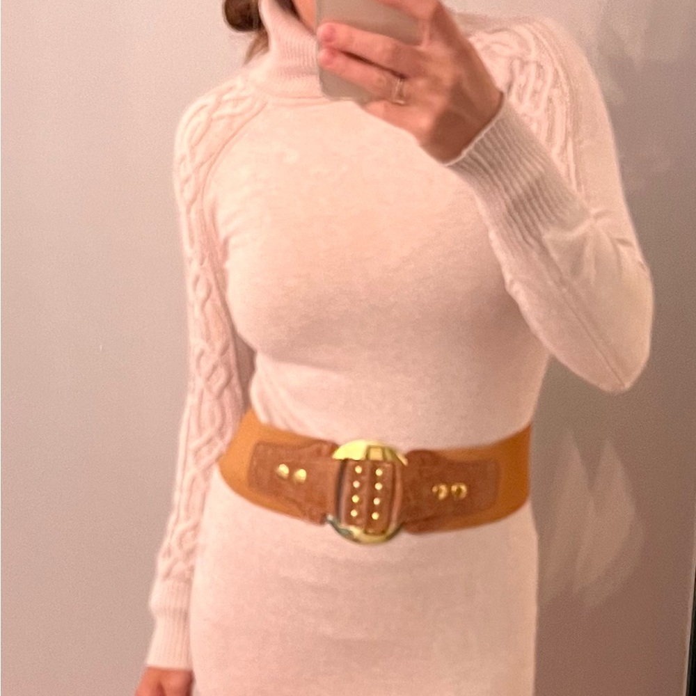 Oatmeal sweater dress